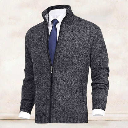 Jordan - Pull zippé en maille