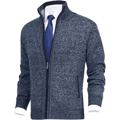 Jordan - Pull zippé en maille