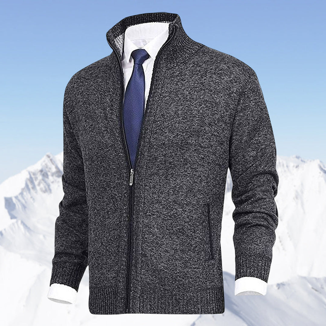 Jordan - Pull zippé en maille