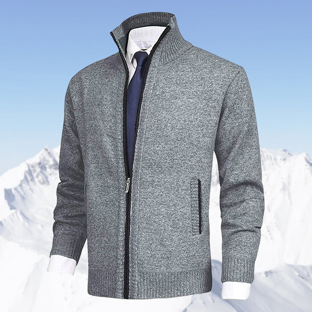 Jordan - Pull zippé en maille