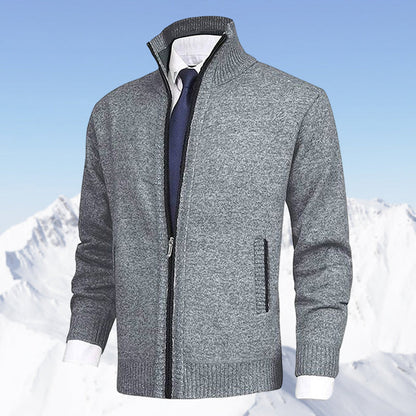 Jordan - Pull zippé en maille