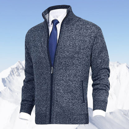 Jordan - Pull zippé en maille