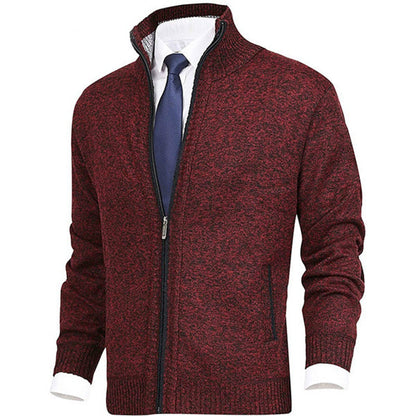 Jordan - Pull zippé en maille