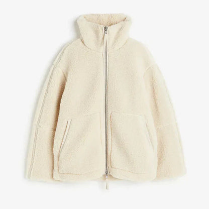 Marilyn - Zip Sherpa Jacket