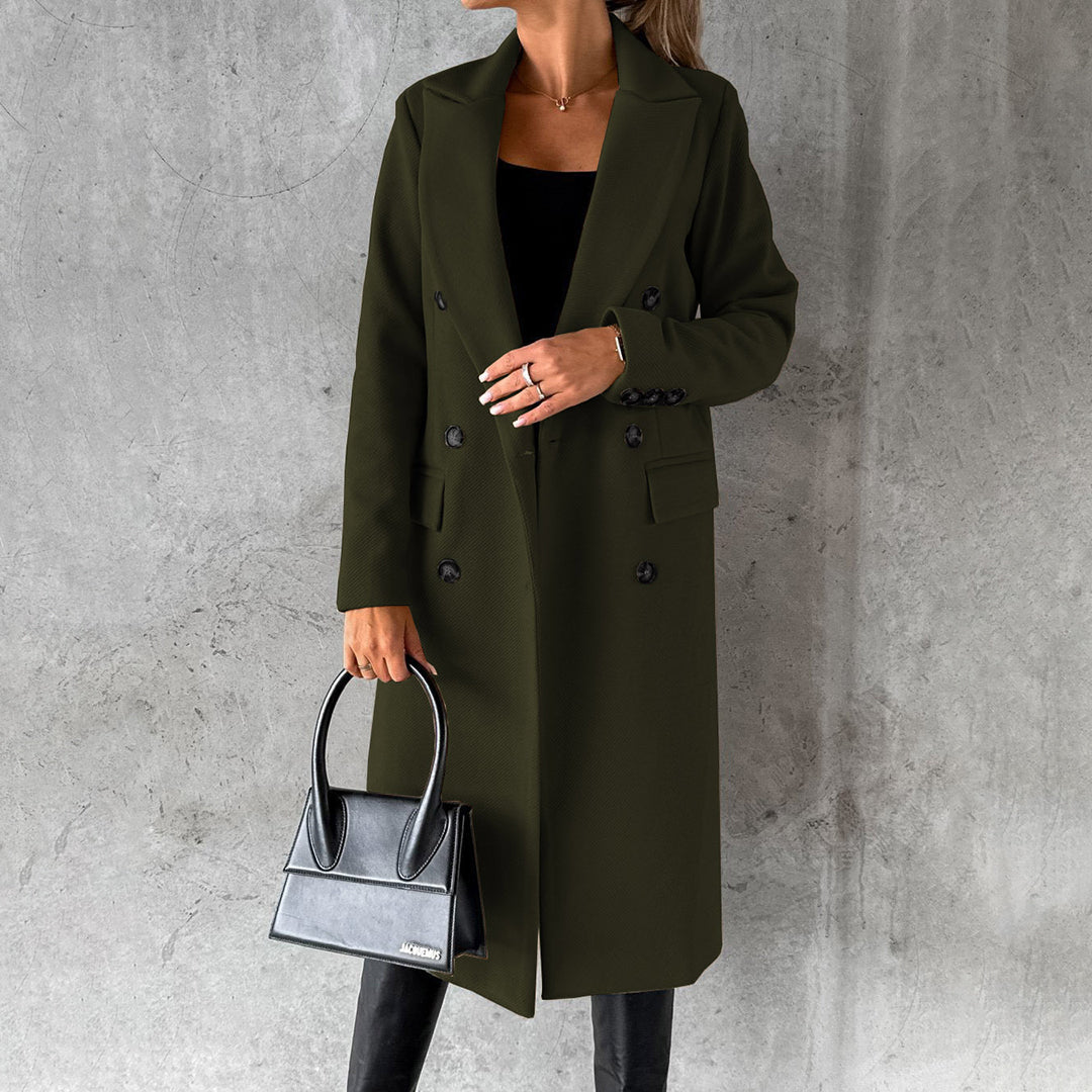 Savannah - Classic Mid-Calf Overcoat