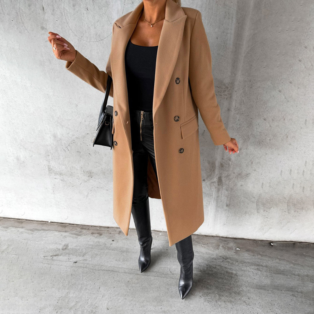 Savannah - Classic Mid-Calf Overcoat