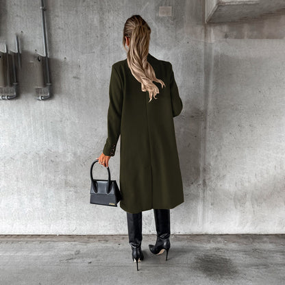 Savannah - Classic Mid-Calf Overcoat