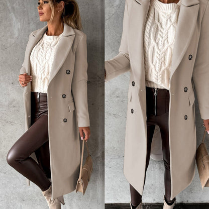 Savannah - Classic Mid-Calf Overcoat