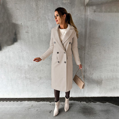 Savannah - Classic Mid-Calf Overcoat