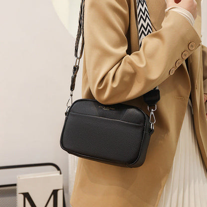 Stella - Pebbled Leather Crossbody Bag