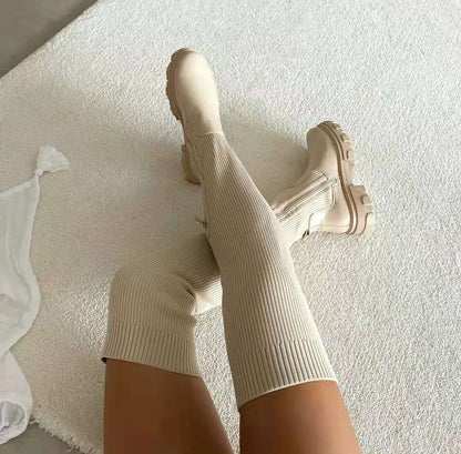 Evelyn - Knee-High Boots