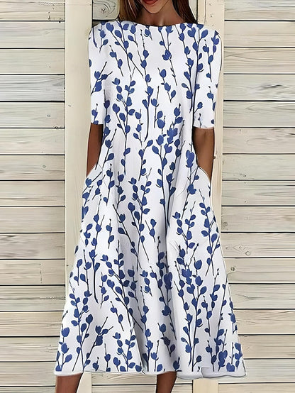 Luna - A-Line Midi Dress