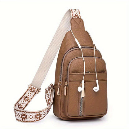Sac bandoulière Margaret en cuir végétalien