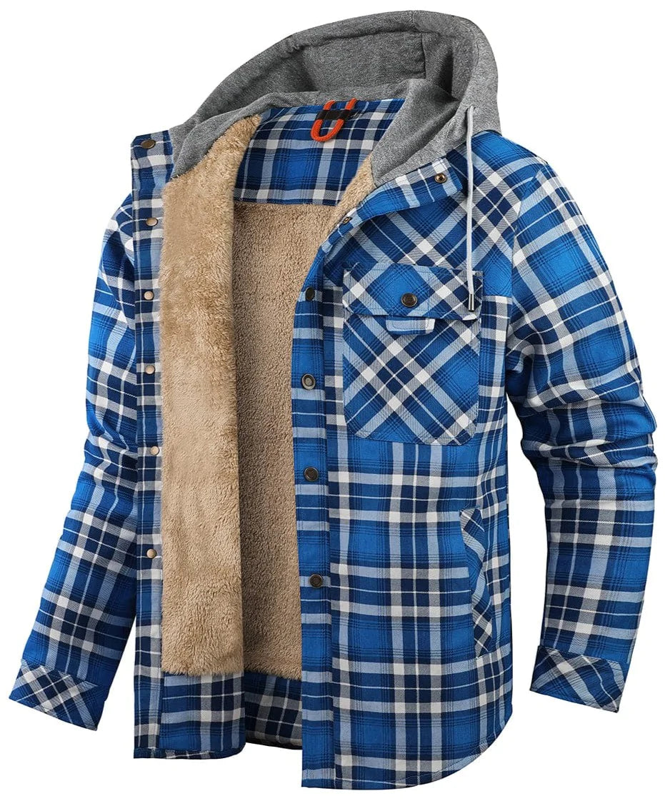 Nolan - Veste à capuche à carreaux