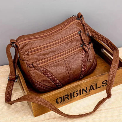 Catherine - Sac bandoulière en cuir végétalien