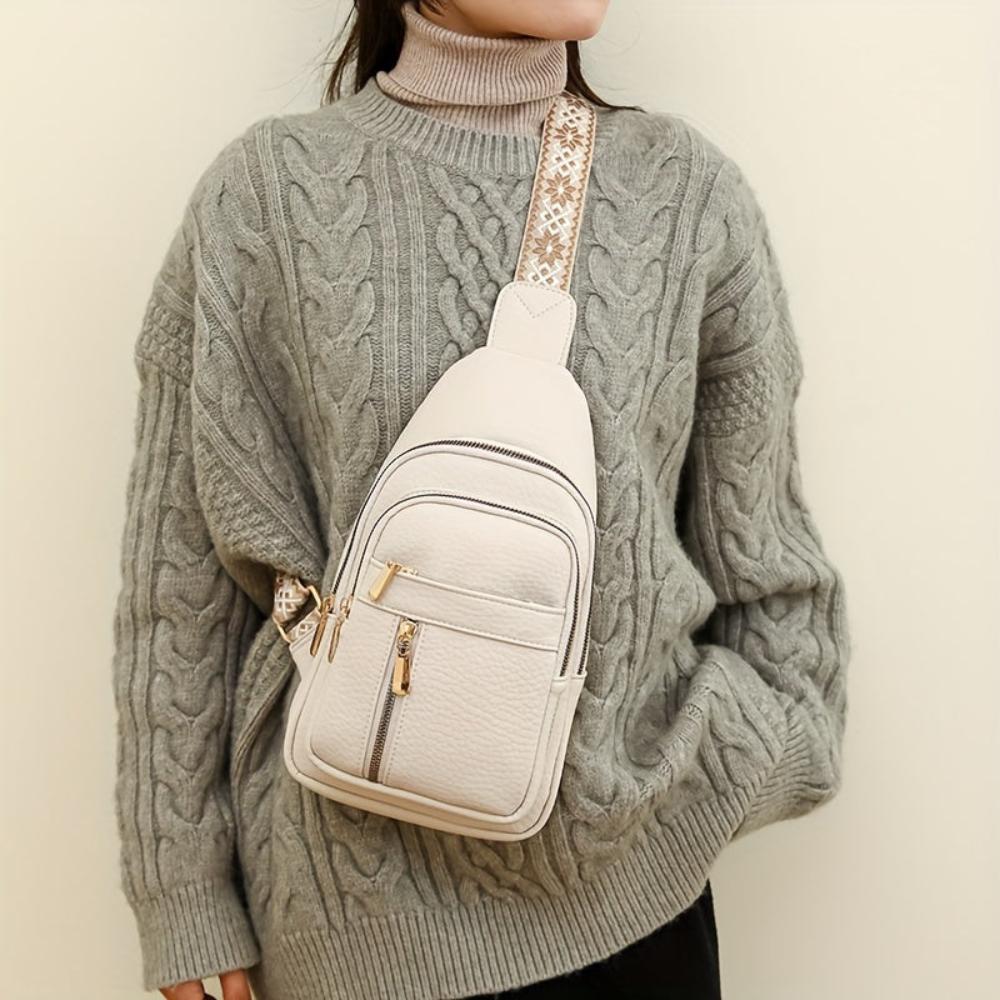 Sac bandoulière Margaret en cuir végétalien