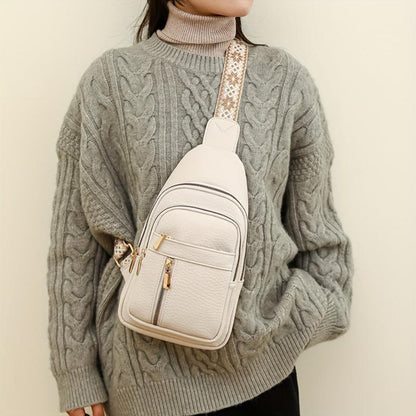 Sac bandoulière Margaret en cuir végétalien