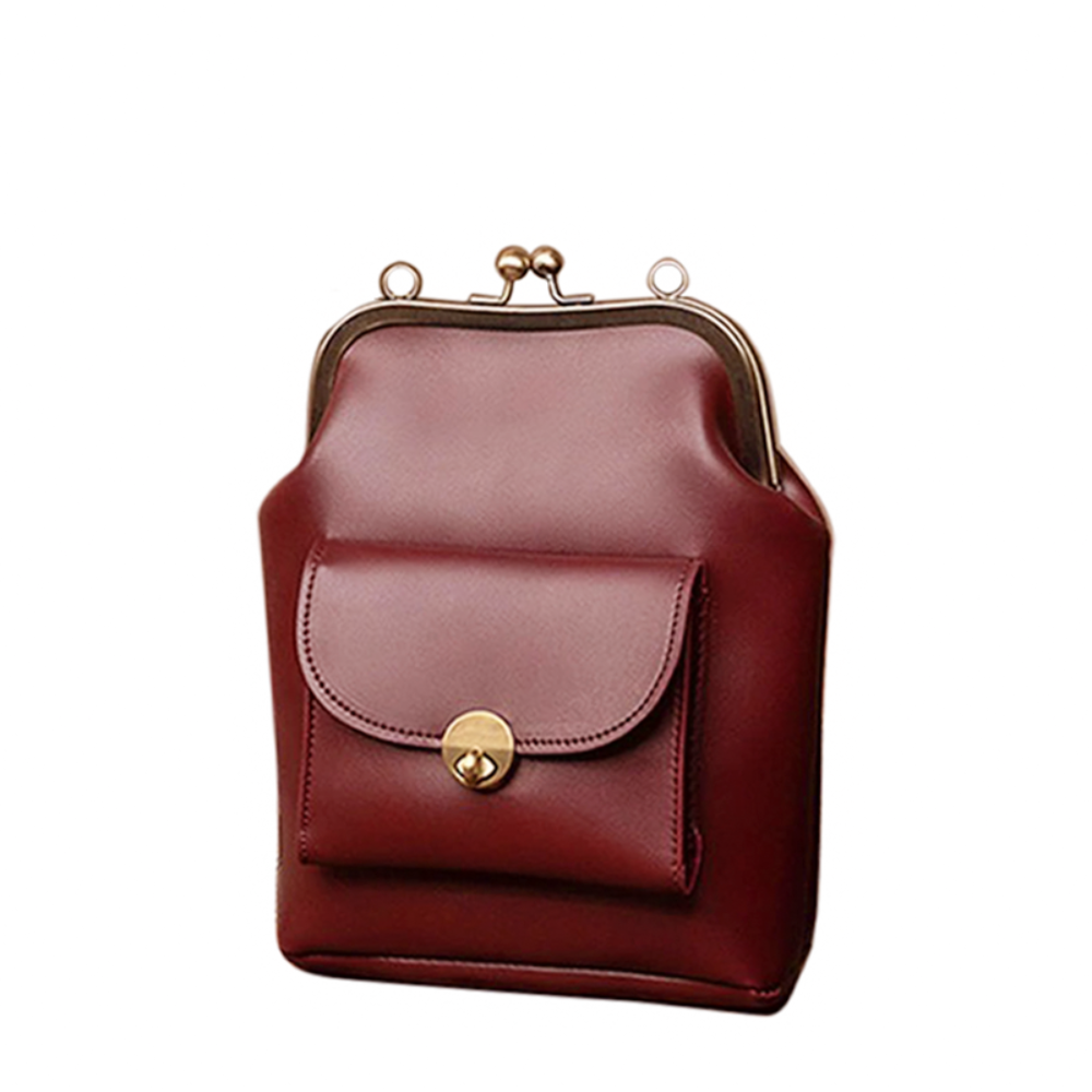 Sac à main structuré Diana en cuir végétalien