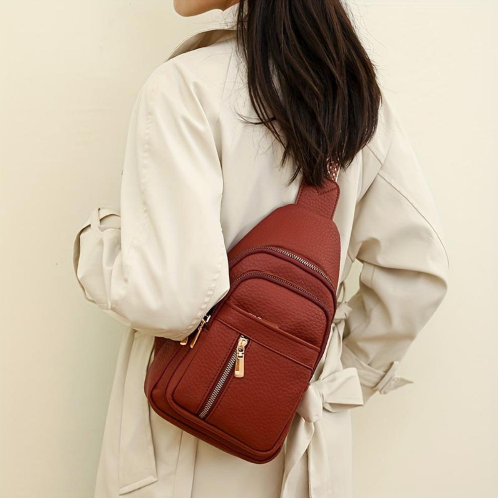 Sac bandoulière Margaret en cuir végétalien