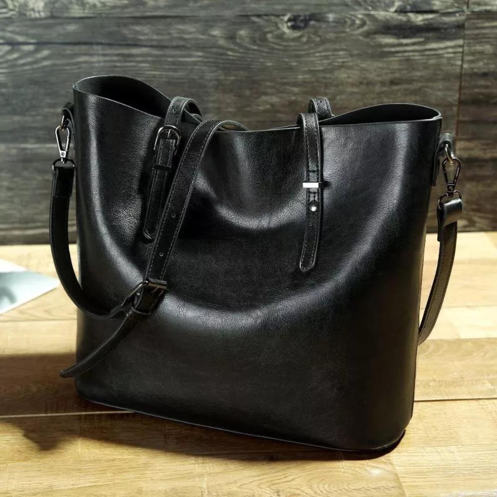Sac fourre-tout Kathy en cuir végétalien