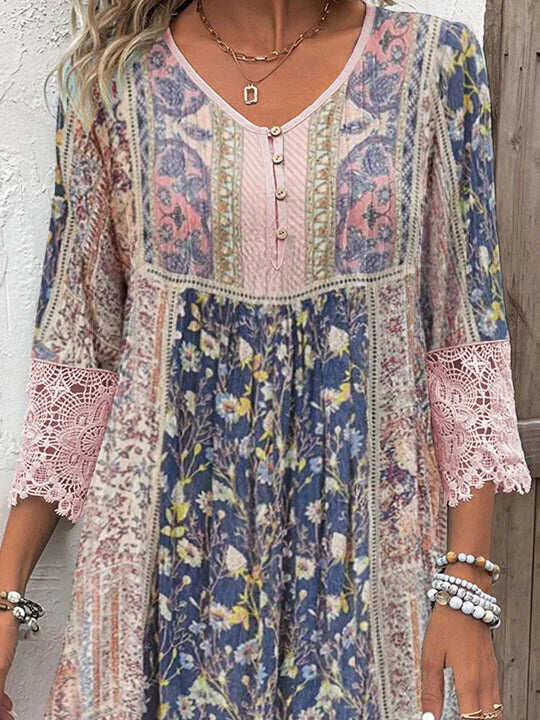 Raelynn - Boho Lace Dress