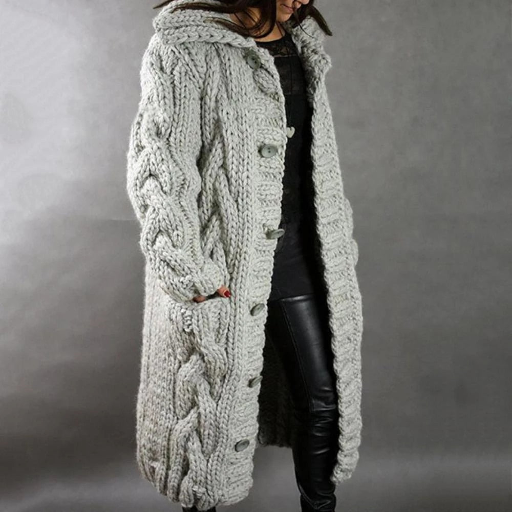 Victoria - Manteau tricoté