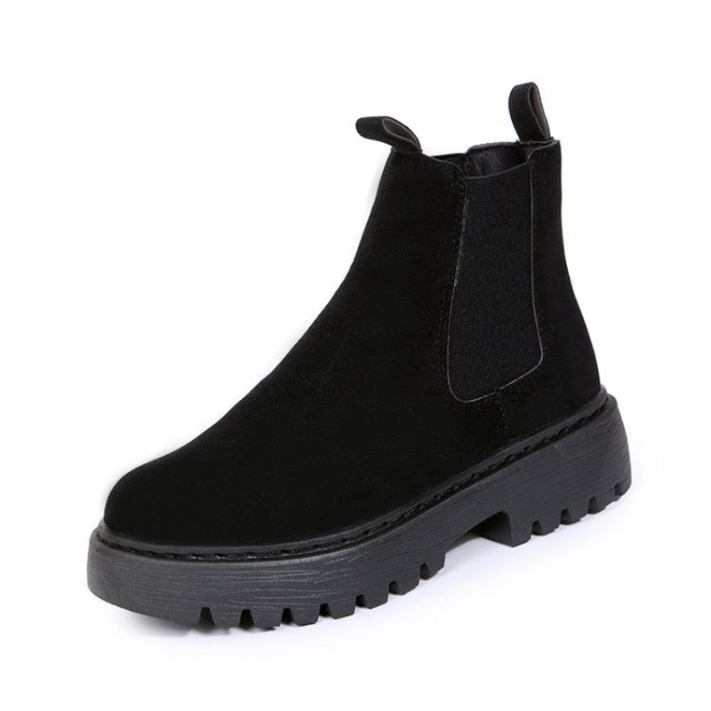 Olivia - Bottines à semelles épaisses