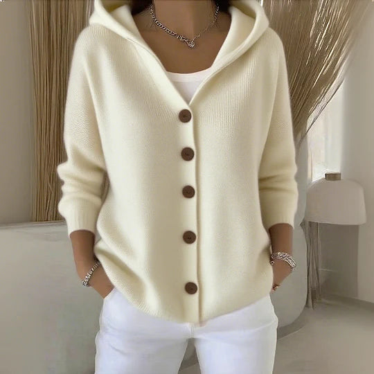 Elegant long sleeve cardigan