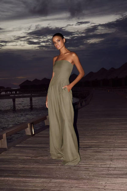 Elegant Wide-Leg Jumpsuit