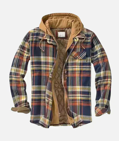 Patchwork Check Jacket