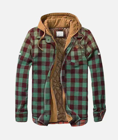 Patchwork Check Jacket