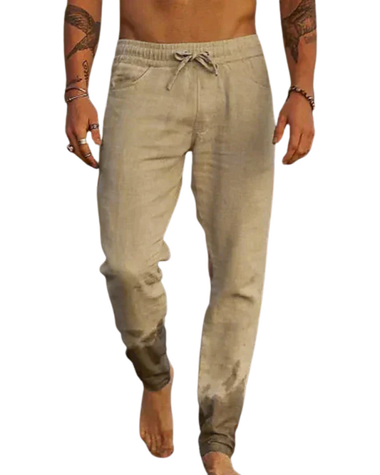 Breezy Linen Beach Pants