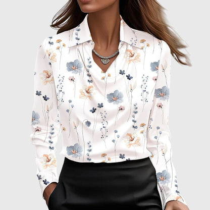 Brooklyn Elegant Satin Blouse