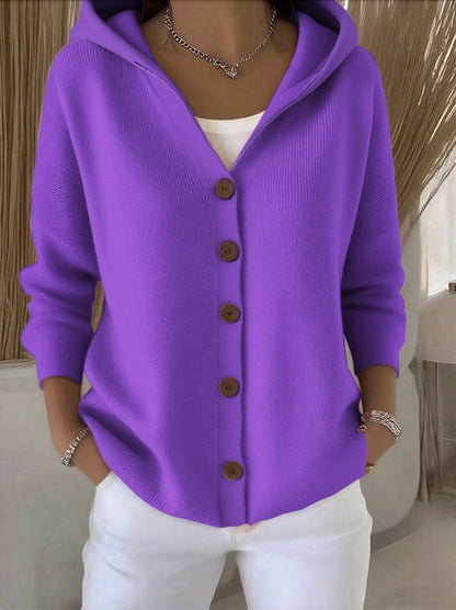 Elegant long sleeve cardigan