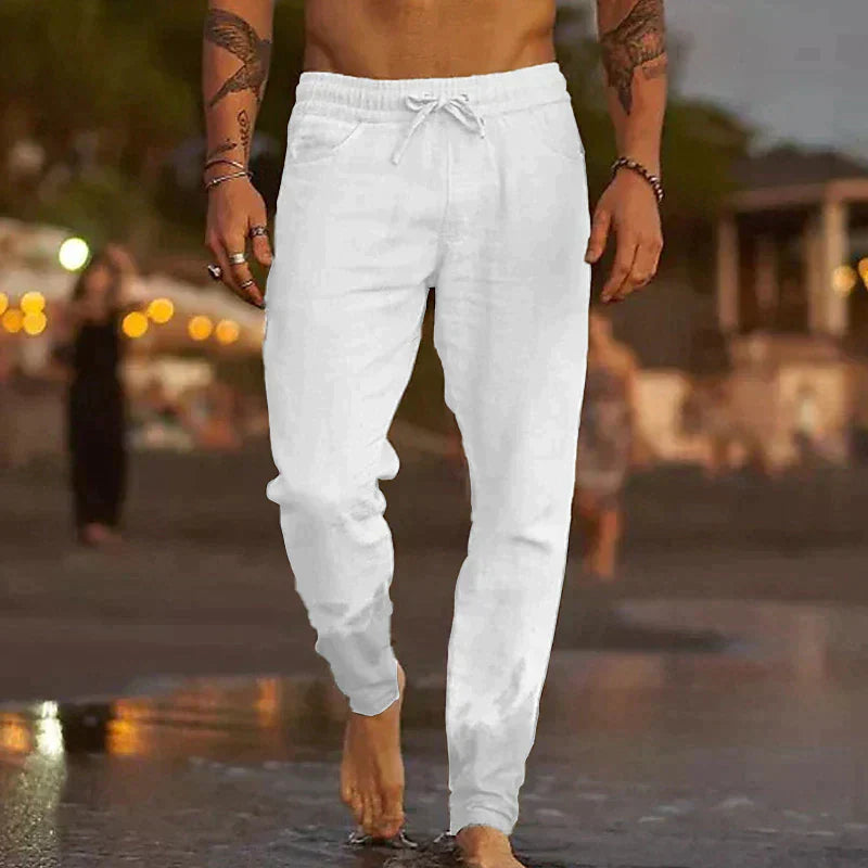 Breezy Linen Beach Pants