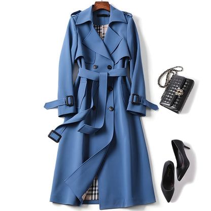 Vespera Elegant All-Weather Trenchcoat