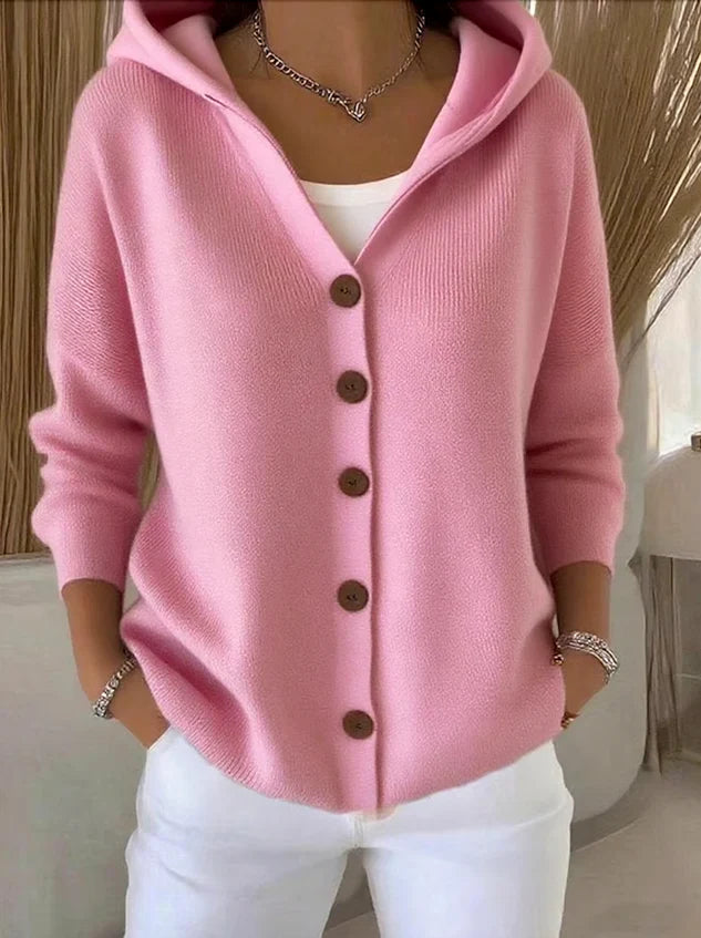 Elegant long sleeve cardigan