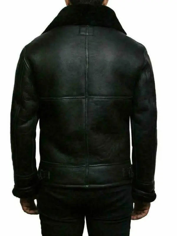 Maurizio Cozy Leather Jacket