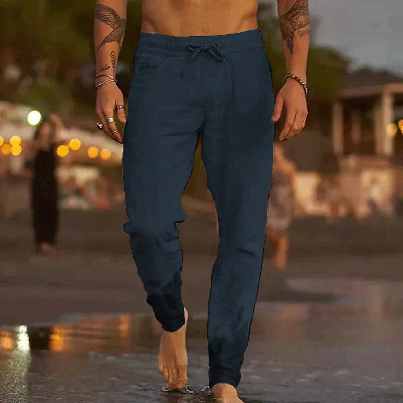 Breezy Linen Beach Pants
