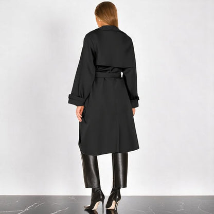 Vespera Elegant All-Weather Trenchcoat
