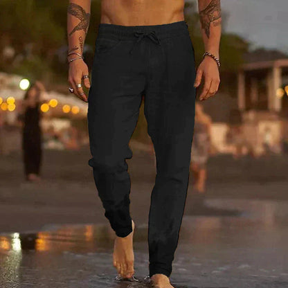 Breezy Linen Beach Pants