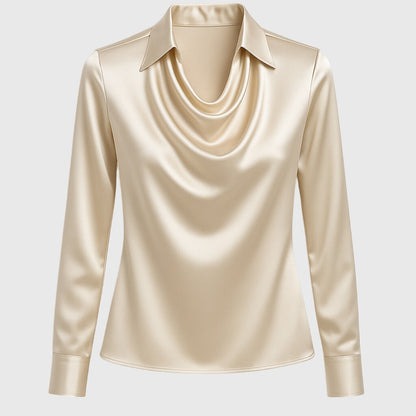 Brooklyn Elegant Satin Blouse