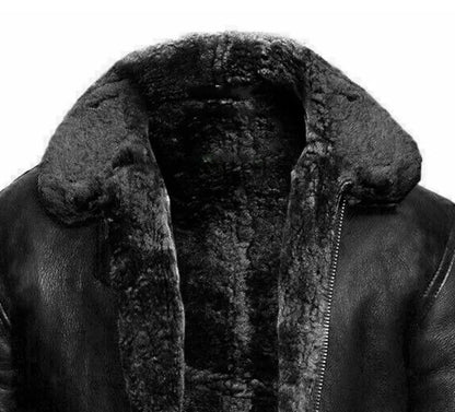 Maurizio Cozy Leather Jacket