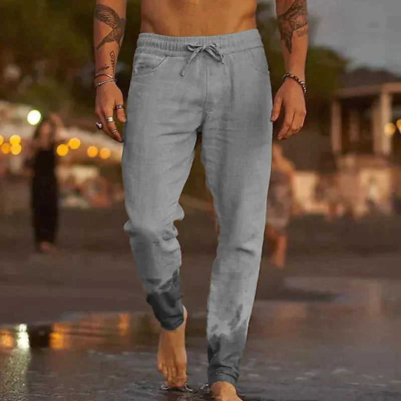 Breezy Linen Beach Pants