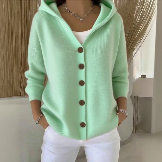 Elegant long sleeve cardigan