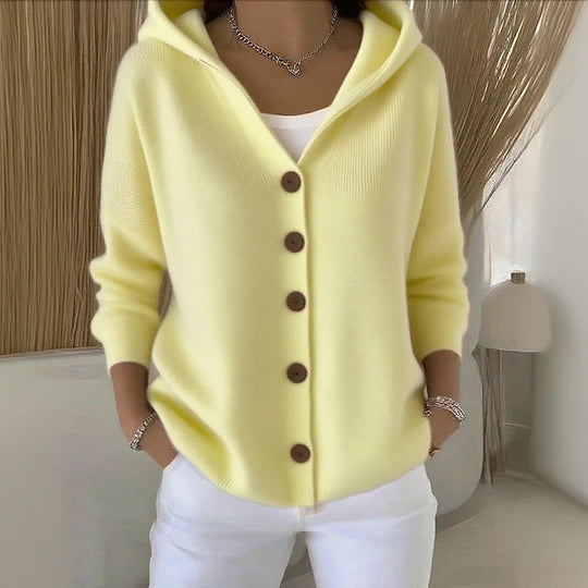 Elegant long sleeve cardigan