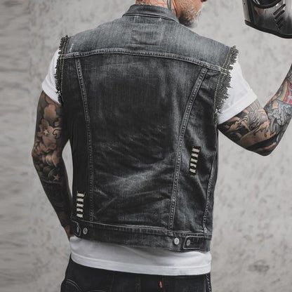 Josiah - Gilet en jean