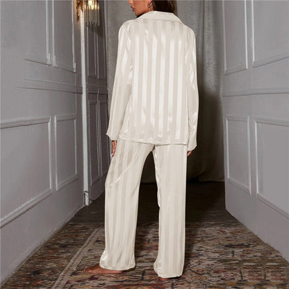 Emily - Striped Pajama Set