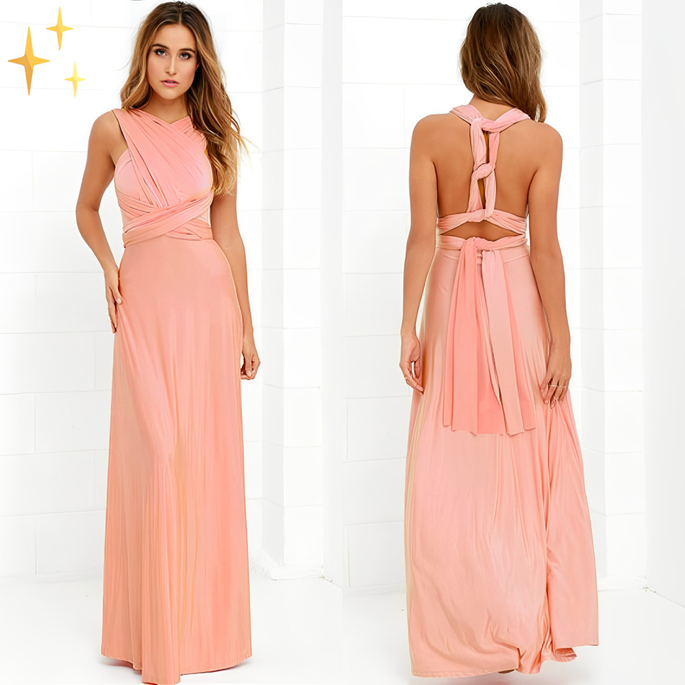 Eliana - Elegant Wrap Dress