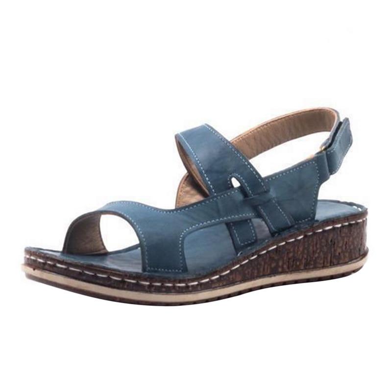Maria - Strappy Wedge Sandals
